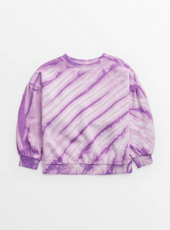 Lilac Tie-Dye Sweatshirt 6 years